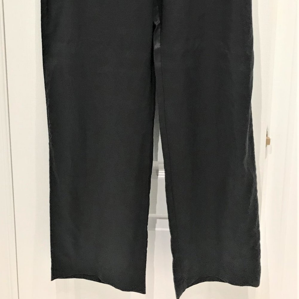 Sold~Lovida Maternity 2pc Linen Blazer/Blouse & Pants Suit Size L like NEW - Picture 7 of 10